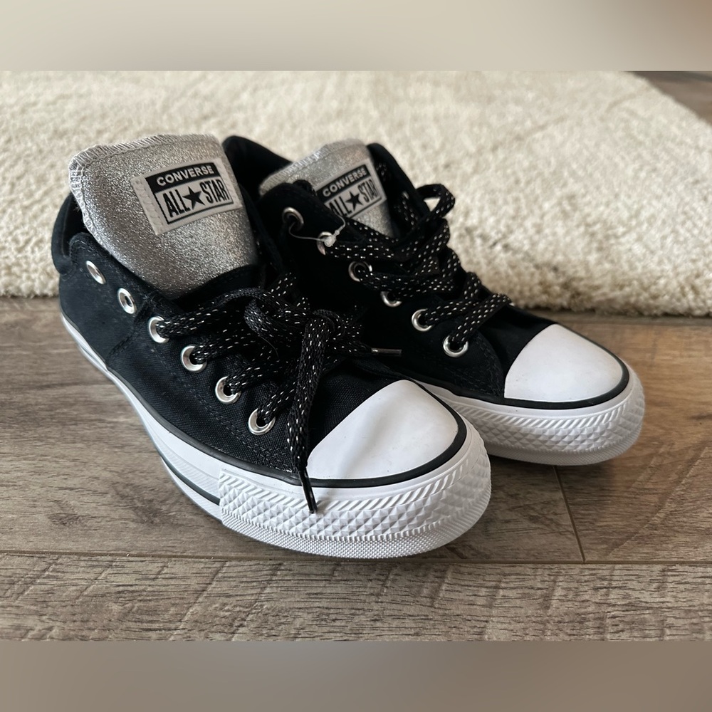 Converse Classic Black and White Sneakers
